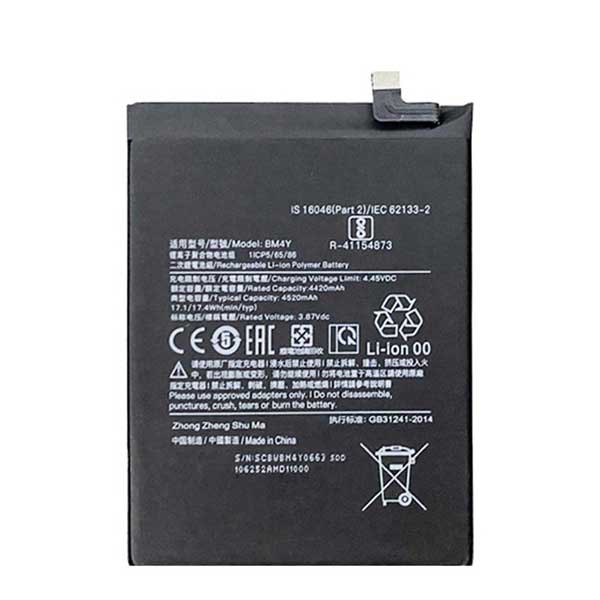 bm4y باتری اصلی شیائومی Xiaomi Poco F3 کد فنی BM4Y